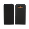 Flipové puzdro Pocket slim pre Huawei Ascend Y540 čierne.