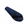 Prima Polar 600g peří 200 péřový spacák modrá - 175 Levý zip