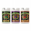 Advanced Nutrients Tekuté viaczložkové hnojivo 2kg (GROW MICRO BLOOM SET 0,5L + 3ml pipeta zdarma)