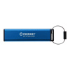 Kingston Technology IronKey Keypad 200 USB kľúč 128 GB USB Typ-A 3.2 Gen 1 (3.1 Gen 1) Modrá (IKKP200/128GB)