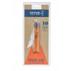 Turistický nôž Opinel 000403 (Opinel uhlíka 10 pľuzgier 000403 nôž)