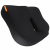 Ortopedický vankúš na sedenie čierny pamäťová pena stredný