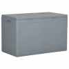 Záhradný box- Záhradná prevodovka, 180 l, šedá, ratan pp (Záhradná prevodovka, 180 l, šedá, ratan pp)