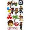 CUKROVÁ TLAČ Opłatek na Tort Cukrová hmota ROBLOX HRA MAN FACE MEM 4