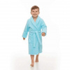 Dětský župan s kapucí Dětský svět Lama světle tyrkysový vel.110 (Dětský župánek s kapucí Dětský svět Lama světle tyrkysový vel.110)