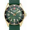 Hodinky Swiss Alpine Military 7034.1818 Mens Watch Sierra gold green 42mm 10ATM