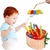 CHYŤTE ČERVÍKA, MAGNETICKÁ HRA MONTESSORI