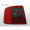 Zadné svetlá, lampy LED Audi A6, 1997-2004, combi, dymové/červené