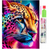 HUR DIAMANTOVÉ MALOVÁNÍ GEPARD 5D 30X40CM