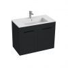 Jika Skrinka Cube s umývadlom 80 cm, antracitový mat H4537521763521