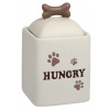 Nobby HUNGRY keramická matná dóza na kŕmenie 10,5 x 18 cm