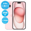 Apple iPhone 15 Plus Pink 256GB A+ Repasovaný