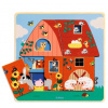 Djeco Vkladacie viacvrstvové puzzle Farma