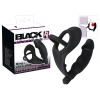 Black Velvets Cock Ring with Vibration