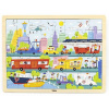 Viga Drevené puzzle 48 dielikov - doprava