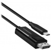 AXAGON adaptér z USB-C na DisplayPort/RVC-DPC/4k/60Hz/1,8m