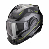 Moto prilba SCORPION EXO-TECH EVO PRE COMMUTA čierno/strieborno/žltá - Veľkosť XS