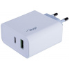 TRX Akyga AK-CH-14 USB nabíjačka 220V / 5-20V / 45W / USB-C + USB-A / PD 3.0 / QC 3.0 / AFC / FCP / Apple 2.4A / PPS / biela