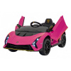 mamido Detské elektrické autíčko Lamborghini Invencible ružové