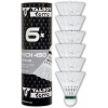Badmintonové míčky TALBOT TORRO Tech 450 Slow 6ks - bílé