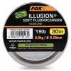 Fox Fluorocarbon Edges Illusion Soft Hooklink Naturals Green 30 m 0,39 mm 8,6 kg