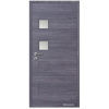 Doornite CPL-Deluxe laminátové interiérové dvere GIGA 2 SKLO, Fleewood Lávovošedý Horizont LAMGiga2SKLOFleewoodLavovosedyHoriz