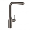 Grohe ESSENCE NEW dřezová baterie, s vytahovací sprškou, hard graphite