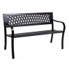 Lavica s operadlom, kov, 125 x 56 cm