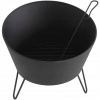 Záhradné ohnisko - Garden Hearth, Terrace, balkón - čierny 45 cm (Garden Hearth, Terrace, balkón - čierny 45 cm)