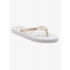 Roxy Žabky Roxy, Viva Sparkle white/champagne 2025 dámské Velikost: EUR39