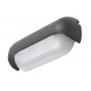 Rabalux Antracitové fasádne LED svietidlo Hulst 13W IP65 77041