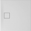 Cersanit Tako Slim, štvorcová sprchová vanička 80x80x4 cm + biely sifón, biela matná, S932-157