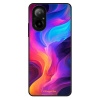 Lesklé pouzdro iSaprio pro Realme C67 - Abstract Wave 01 (Lesklé pouzdro, kryt, obal iSaprio Exclusive na mobil Realme C67 s motivem Abstract Wave 01 - elegantní skleněný vzhled, skvělá ochrana mobilu
