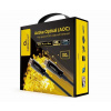 Gembird kábel HDMI High speed (M - M), aktívny, optický (AOC), s Ethernetom, prémiový, pozlátené konektory, 30 m, čierny CCBP-HDMI-AOC-30M-02