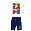 EPLUSM Set tričko a kraťasy - biele/modré chlapčenské Spiderman Veľkosť: 116