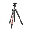 Manfrotto Element MII Červený, Hliníkový statív s hlavou