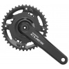 kliky Shimano CUES FC-U4000 2x9/10/11 40x26z 170mm černé bez krytu orig. balení