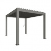 Biohort Pergola 3,5x3 - 367,5 x 312 cm, kremeňovo sivá metalická B480320