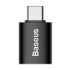 Baseus ZJJQ000001 Ingenuity Mini OTG Adaptér z USB-A na USB-C Black (6932172605643)