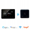Bezdrôtový termostat WiFi RF Elektrické podlahové vykurovanie, čierny