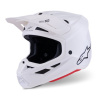 Prilba ALPINESTARS SUPERTECH S-M7 SOLID (biela) XL