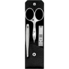 Zwilling Beauty Premium manikúra Yak, kožené púzdro, 3 ks (nožnice, štiepatko, pinzeta), čierna 98642-004