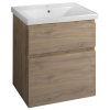 Aqualine ALTAIR umývadlová skrinka 61,5x72,5x45cm, dub emporio AI365