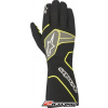 Rukavice Alpinestars Tech 1 Race v2 žlutá černá s FIA homologací (Závodní rukavice homologované Alpinestars Tech 1 Race v2)