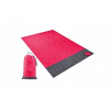 Odolná plážová podložka - nielen na pláž - Červená
