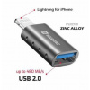 Swissten SWISSTEN OTG ADAPTER LIGHTNING(M)/USB-A(F)