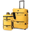 Cestovní set AEROLITE T-B002 + BP002 - Žlutá - 44 / 20 L