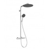 Hansgrohe Raindance Alive S Puro - Sprchový set s termostatom, 21x34 cm, 3 prúdy, EcoSmart, chróm 24593000