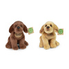 Eco-Friendly Rappa pes labrador sedící 1 ks světle hnědý 20 cm