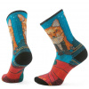 Smartwool Hike Targeted Cush Geo Fox PR SC Blue Capri 42-45